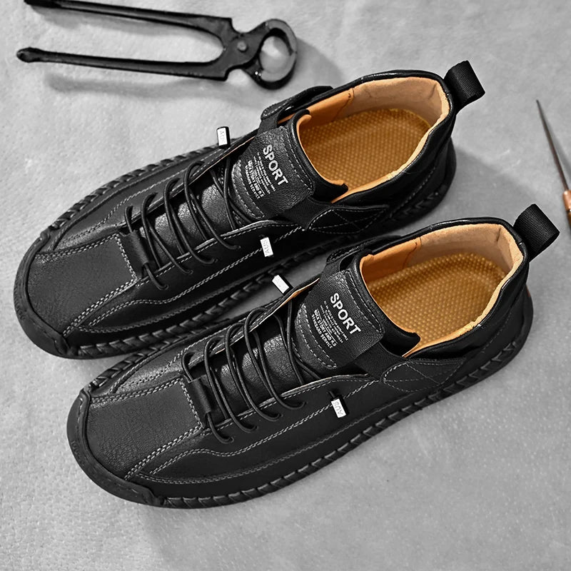 ComfortEase Leather Loafers - HEALSENSE