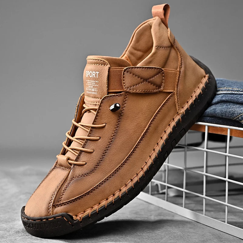 ComfortEase Leather Loafers - HEALSENSE