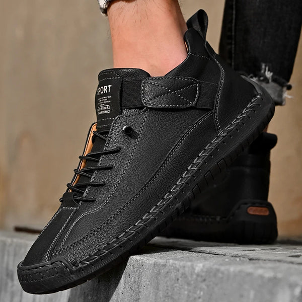 ComfortEase Leather Loafers